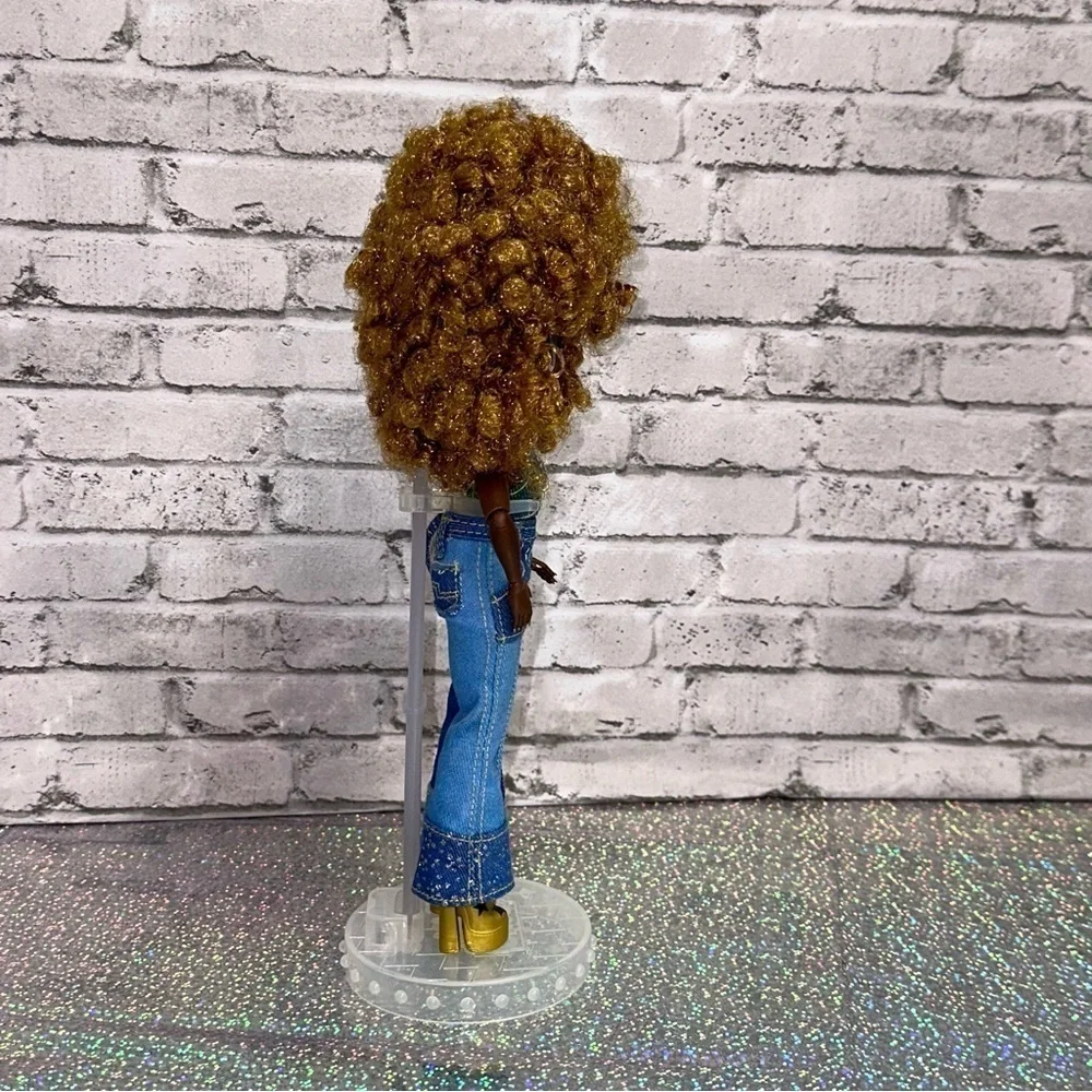 L.O.L. Surprise! LOL Surprise OMG Movie Magic SOUL AGENT Doll Gold Afro RARE